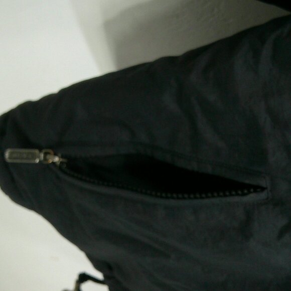 Vintage Tyrolia Skiwear Insulated Reversible Black Full Zip Jacket Size 6 - Picture 6 of 13